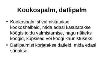 Kameruni Metsamajandus #12