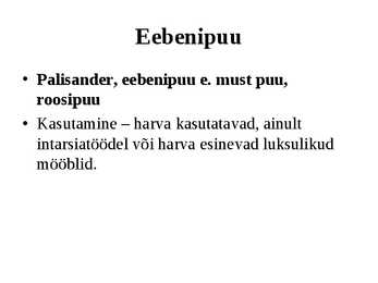 Kameruni Metsamajandus #14