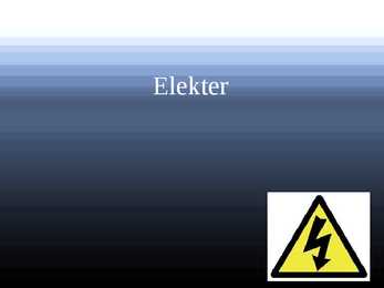 Elekter