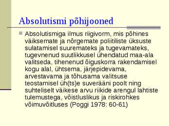 Riik-üldkäsitlus-riigitüüpide areng #20
