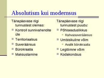 Riik-üldkäsitlus-riigitüüpide areng #22