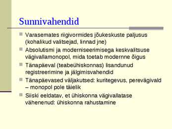 Riik-üldkäsitlus-riigitüüpide areng #25