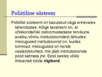 Riik-üldkäsitlus-riigitüüpide areng #4