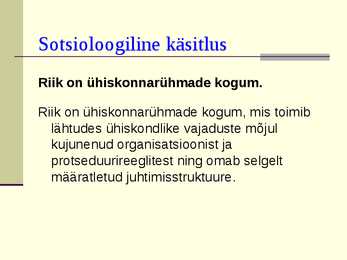 Riik-üldkäsitlus-riigitüüpide areng #7
