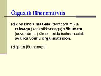 Riik-üldkäsitlus-riigitüüpide areng #8