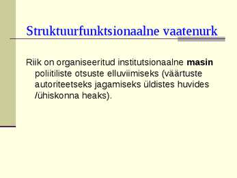 Riik-üldkäsitlus-riigitüüpide areng #9