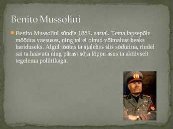 Fasistlik Itaalia #4