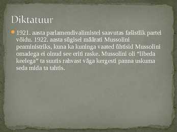 Fasistlik Itaalia #6
