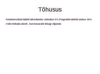 Hormonaalsed tabletid #4