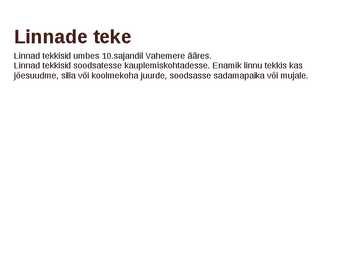 Keskaegne linn ja elu #2
