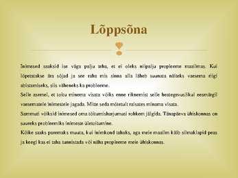 Maailma toiduprobleemid #16