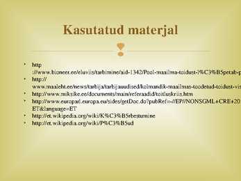 Maailma toiduprobleemid #17