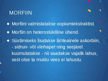 Morfiin #2