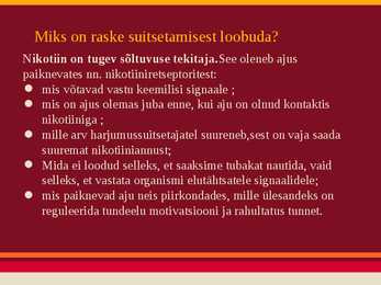 NIKOTIINI ETTEKANNE #6