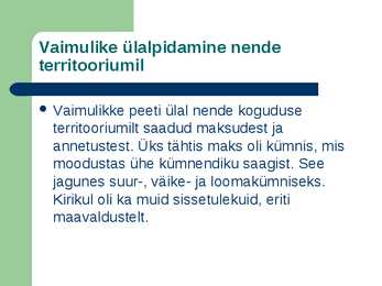 Katoliku kiriku organisatsiooni ja vaimulikkonna kujunemine #8