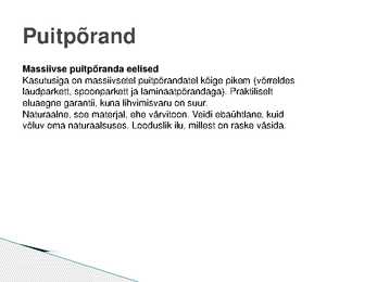 Põrandakatted #4