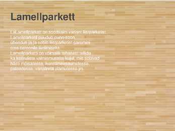Põrandakatted #9