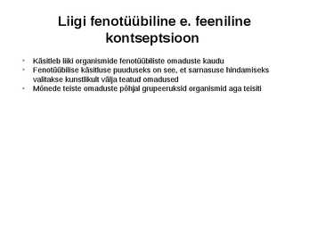 Looduslik valik ja liikide tekkimine #11