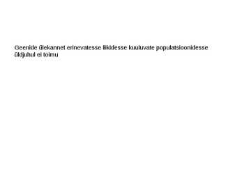 Looduslik valik ja liikide tekkimine #13