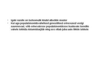 Looduslik valik ja liikide tekkimine #19