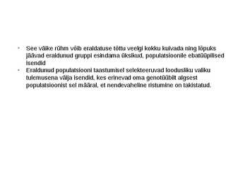 Looduslik valik ja liikide tekkimine #27