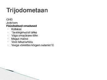 Halogeenalkaanid #11