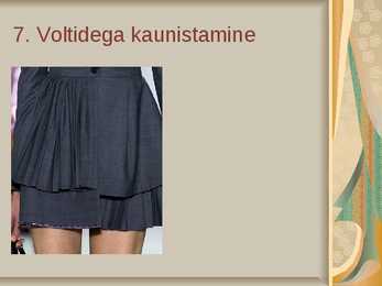 Rõivaste kaunistamise viisid #13