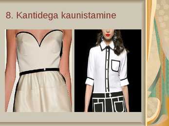 Rõivaste kaunistamise viisid #14