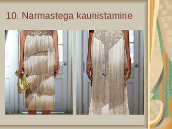 Rõivaste kaunistamise viisid #17