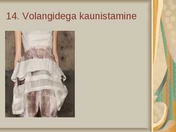 Rõivaste kaunistamise viisid #22