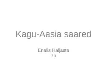 Kagu-Aasia saared