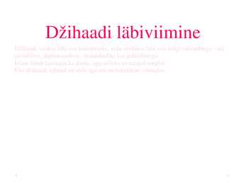 Džihaad #3