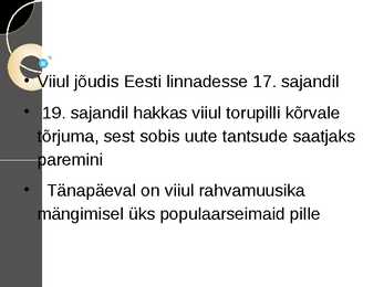 Viiul #2