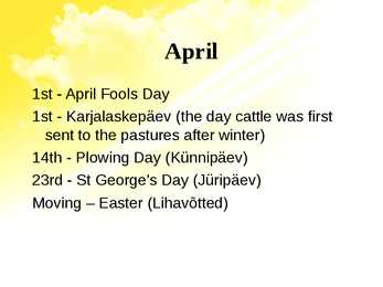 Estonian National Spring Holidays #3