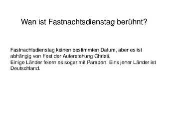 Fastnachtsdienstag #3