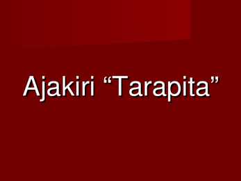 TARAPITA-rühmitus #18