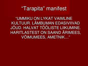 TARAPITA-rühmitus #20