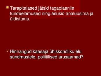 TARAPITA-rühmitus #5