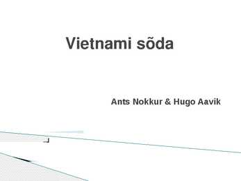 Vietnami sõda
