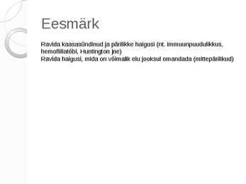 GEENITERAAPIA #3