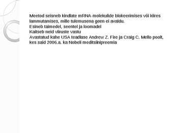 GEENITERAAPIA #8