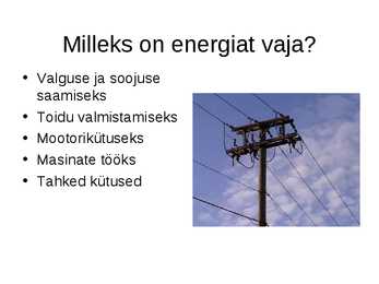 ENERGIAMAJANDUS #2