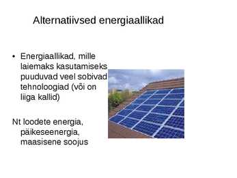 ENERGIAMAJANDUS #9