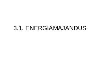 ENERGIAMAJANDUS