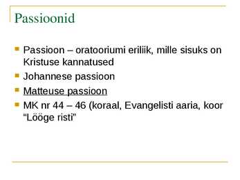 Johann Sebastian Bach elulooesitlus #8
