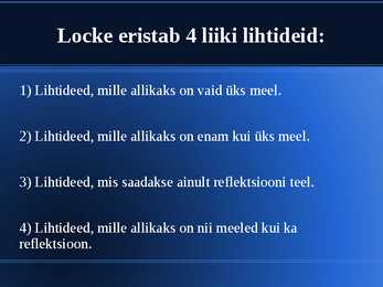 Lihtideed ja liitideed #5