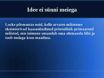 Lihtideed ja liitideed #7