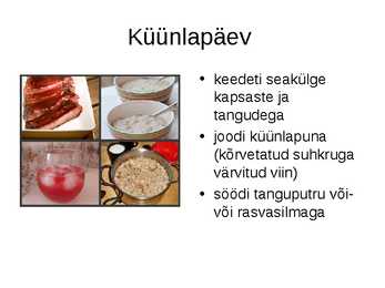 Rahvakalendri tähtpäevad #4