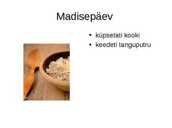 Rahvakalendri tähtpäevad #7
