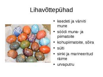 Rahvakalendri tähtpäevad #8